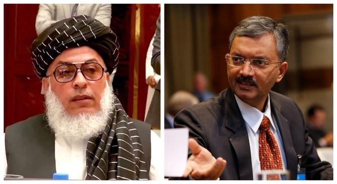 بھارتی سفیر کی قطر میں طالبان کے سیاسی دفتر کے نائب سربراہ سے ملاقات