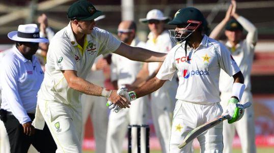 Babar Azam's record-breaking century helps Pakistan draw 2nd Test against Australia