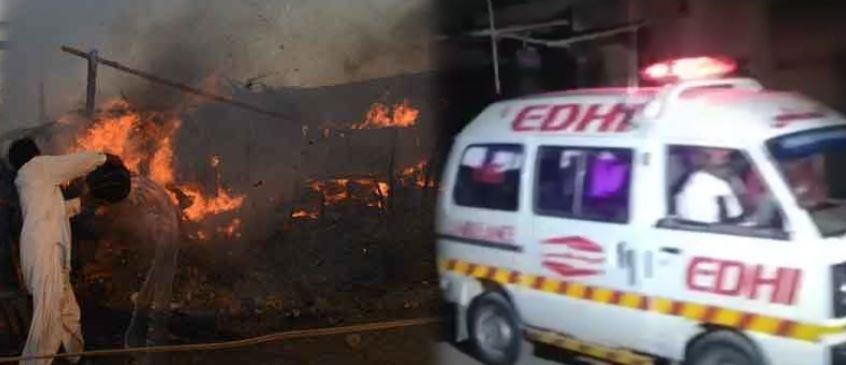 Four children die in Karachi hut fire 