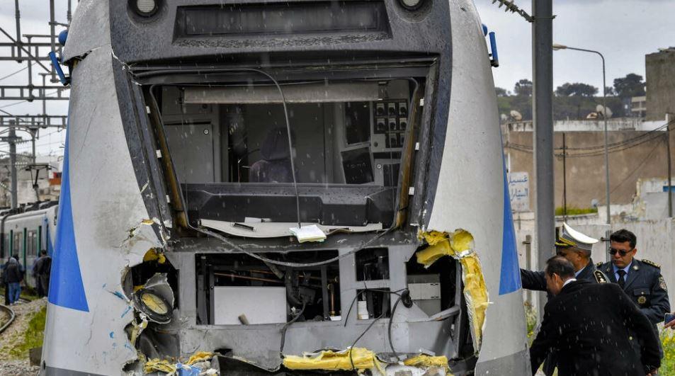 Head-on collision between two passenger trains in Tunisia leave 95 wounded