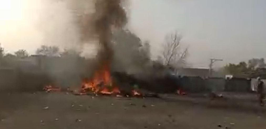 Two pilots embrace martyrdom in PAF trainee plane crash in Peshawar