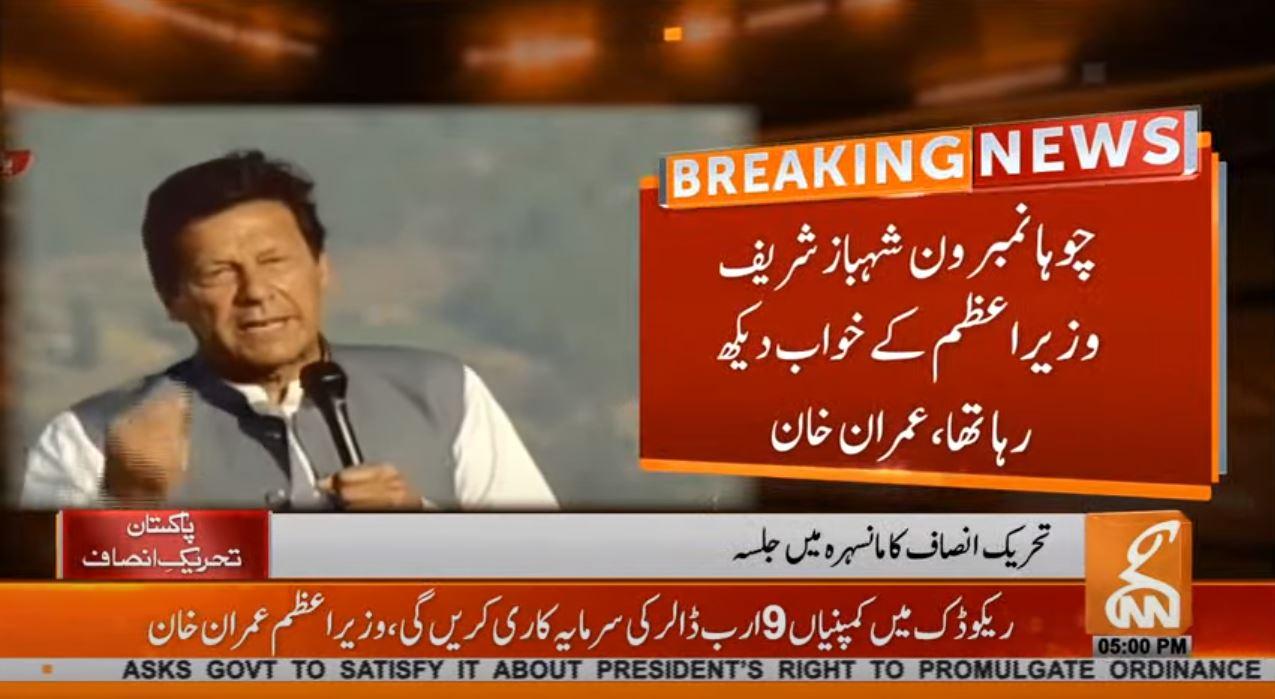 "چوہا نمبرون  شہباز شریف وزیراعظم کے خواب دیکھ رہا تھا"