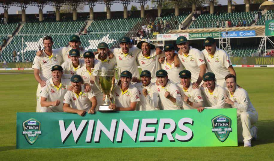 Australia thrash Pakistan by 115 runs to win 3 test match series 1-0