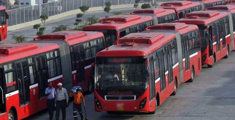 Metro bus service remains suspended amid Islamabad rallies