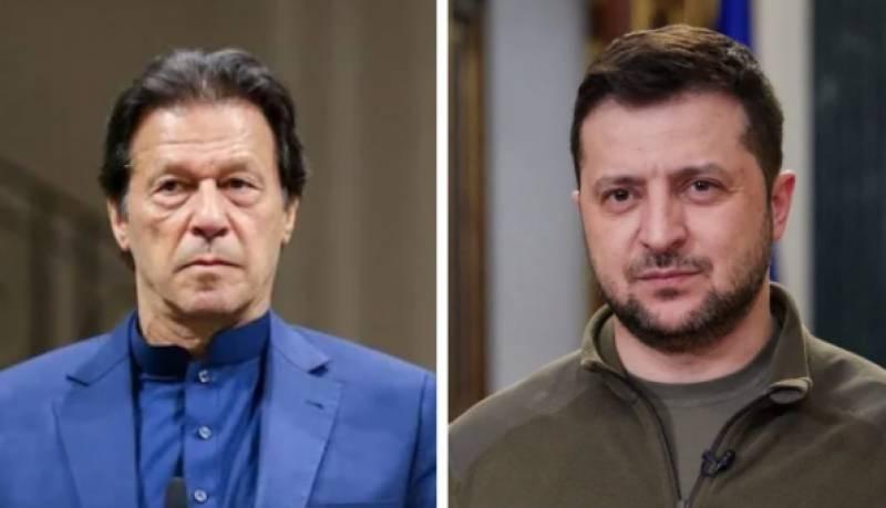 PM Imran Khan holds telephonic conversation with Ukraine President