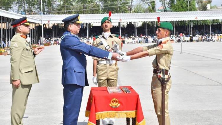 Passing out parade of 145th PMA Long Course held at Kakul