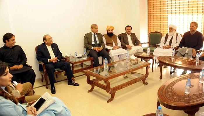متحدہ اپوزیشن نے پارلیمانی پارٹیوں کا مشترکہ اجلاس طلب کر لیا