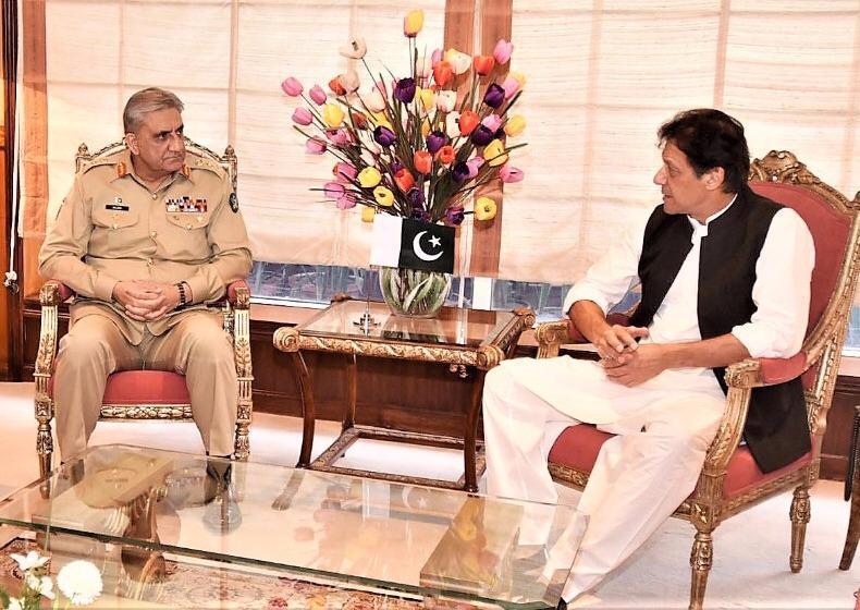 Fawad says PM Imran met military leadership twice today