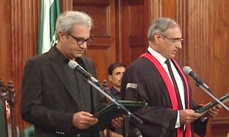 عمر سرفراز چیمہ نے گورنر پنجاب کے عہدے کا حلف اٹھا لیا