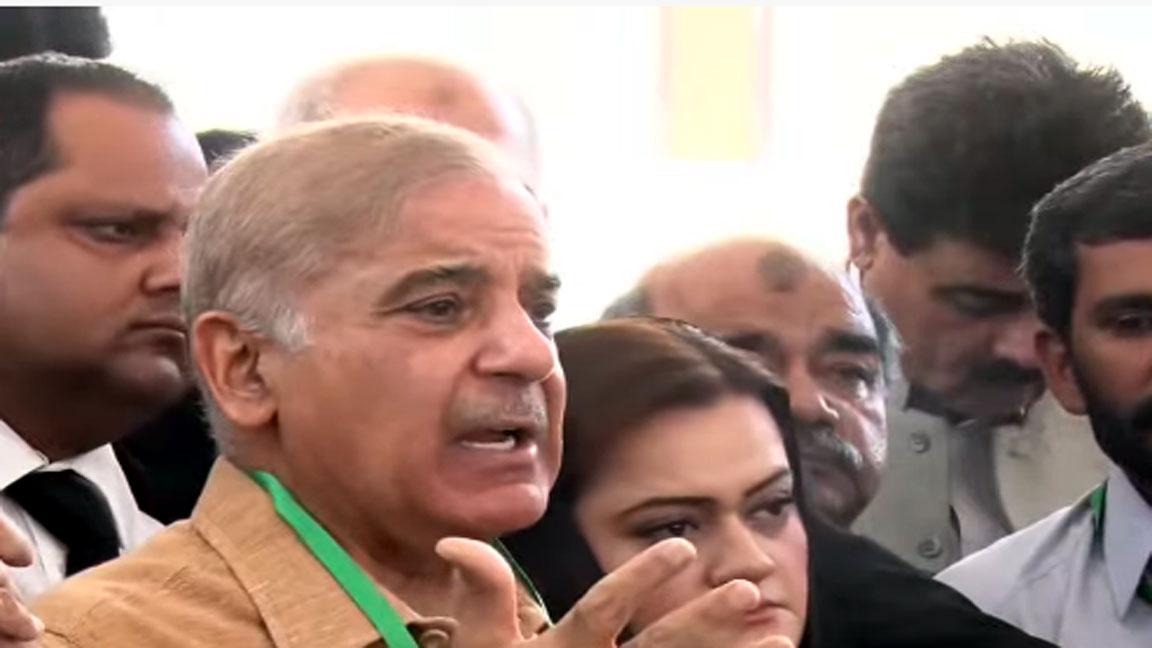 Opposition parties moved no-trust move in public interest: Shehbaz