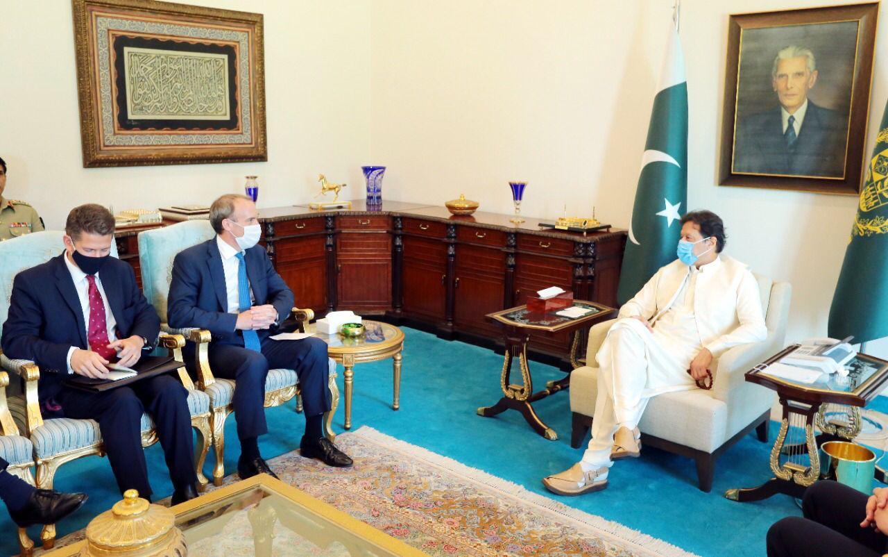 PM Imran, British foreign secretary Raab discuss Afghan situation, Red List