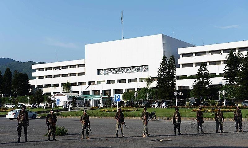 Security beefed up outside Parliament House