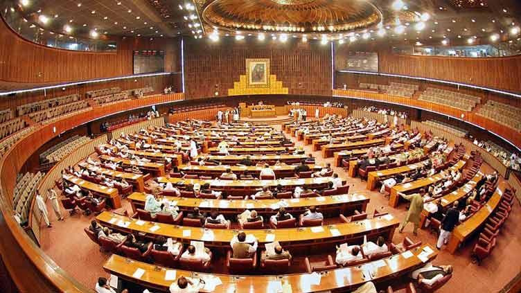 Adjourned NA session to resume after namaz break