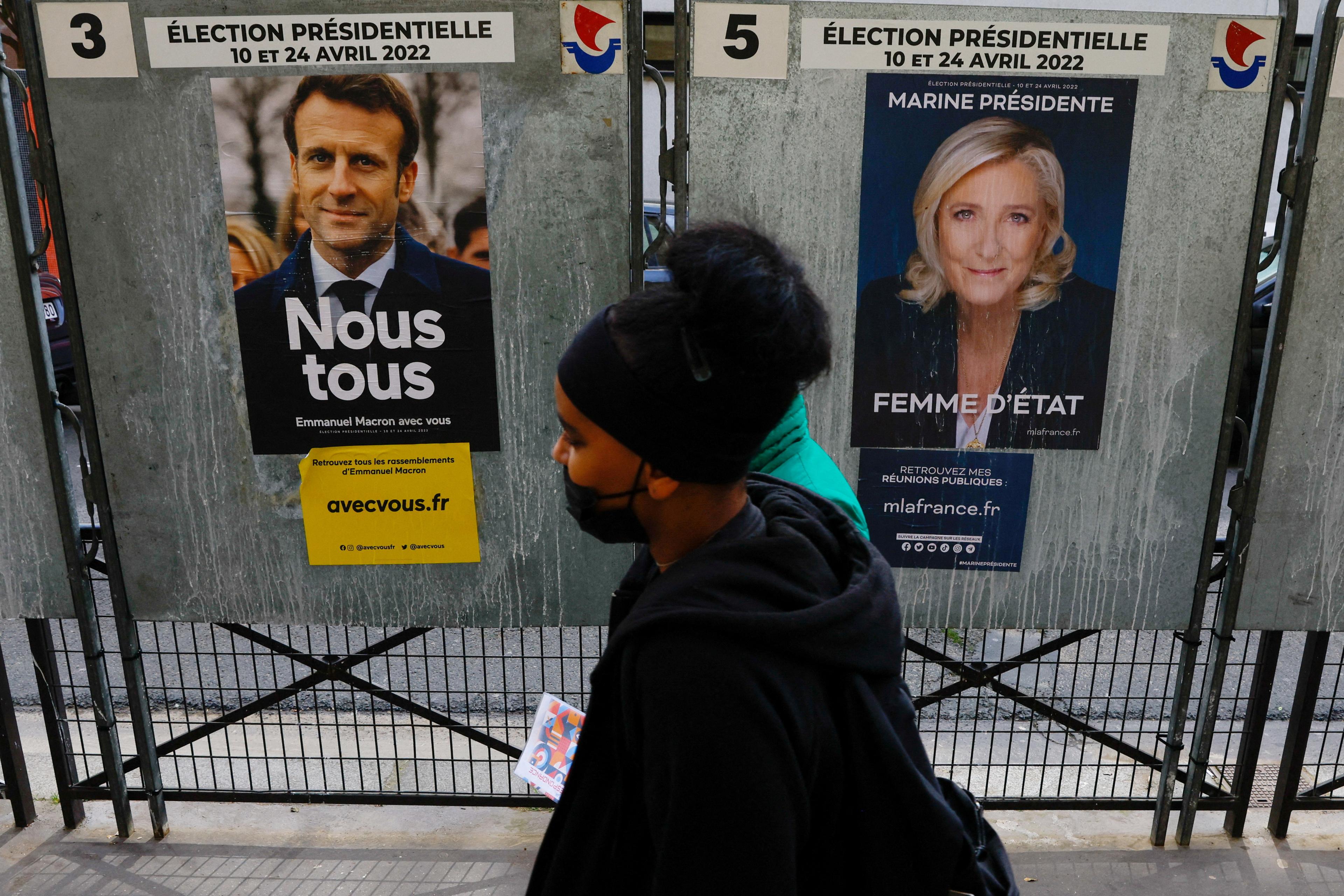 France votes on Sunday in cliffhanger presidential election