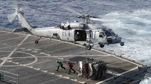 US Navy declares five sailors went missing in helicopter crash in Pacific dead