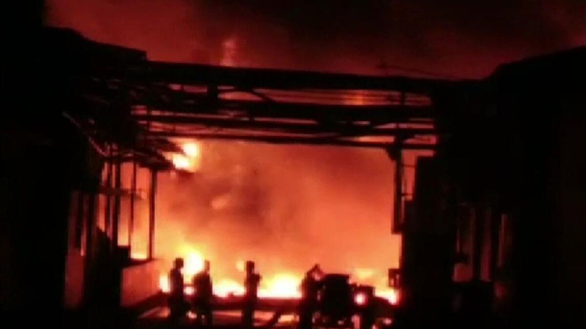 Factory fire kills six in southern India