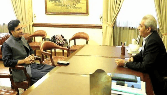 وزیراعلی ٰ پنجاب کا انتخاب ، گورنر پنجاب سے مونس الہیٰ کی ملاقات