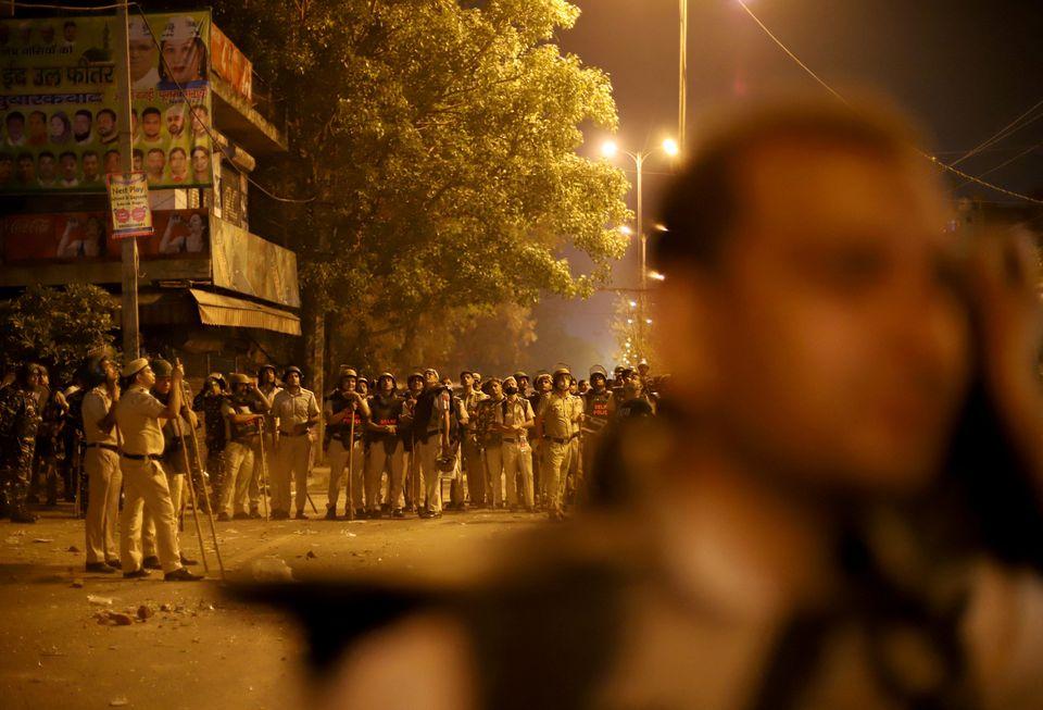 Indian police arrest 14 after communal clashes in New Delhi