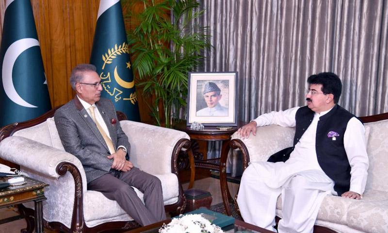صدر مملکت کی طبعیت ناساز ، چیرمین سینٹ کابینہ سے حلف لیں گے