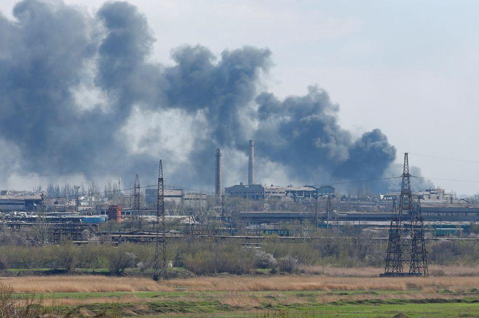 Putin says no need to storm Mariupol steel plant where Ukrainians holed up