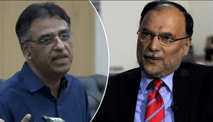 احسن اقبال نے اسد عمر کو الوداعی افطار ڈنر پر بلالیا