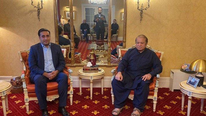 بلاول بھٹو کی نوازشریف سے لندن میں ہونے والی ملاقات کا اعلامیہ جاری