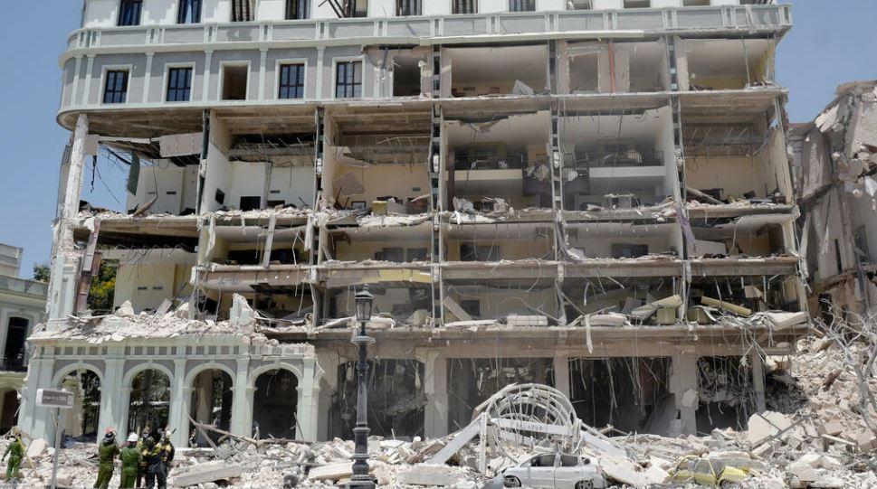 Havana hotel blast leaves 8 dead, 30 wounded; gas leak suspected