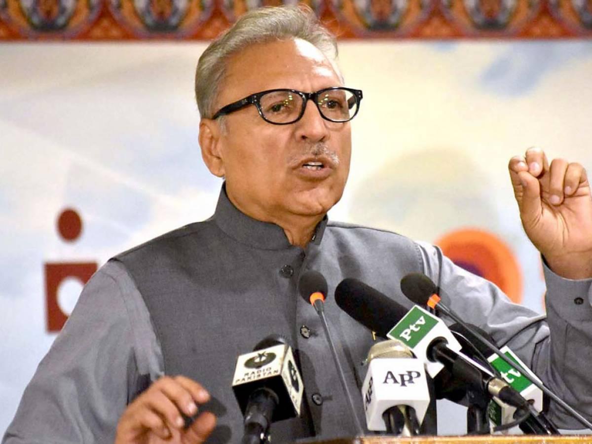 ‘Regime change conspiracy’: President Alvi demands judicial commission for investigation