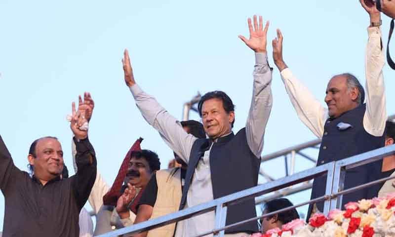 عمران خان  نے جلسوں کے لیے آمدورفت کے لیے سیکیورٹی مانگ لی