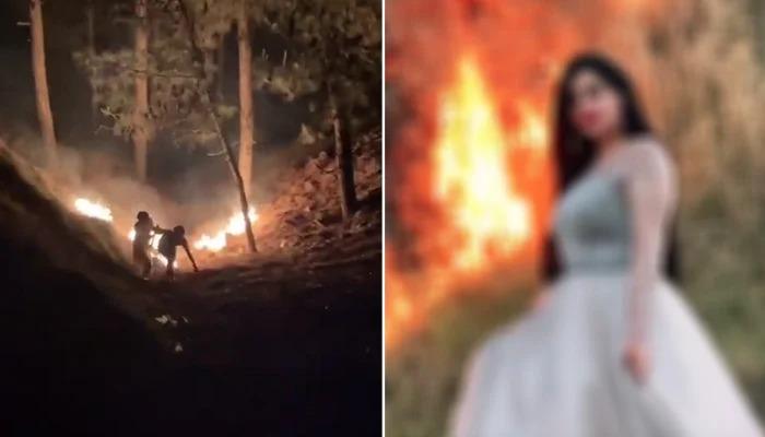 مارگلہ کے جنگلات میں آگ لگانے والے ٹک ٹاکرز نکلے