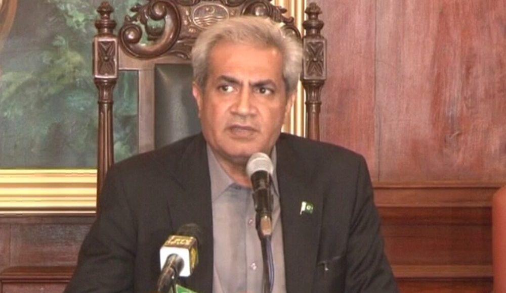 عمر سرفراز چیمہ کی بطور گورنر پنچاب برطرفی کیخلاف درخواست پر اعتراض عائد