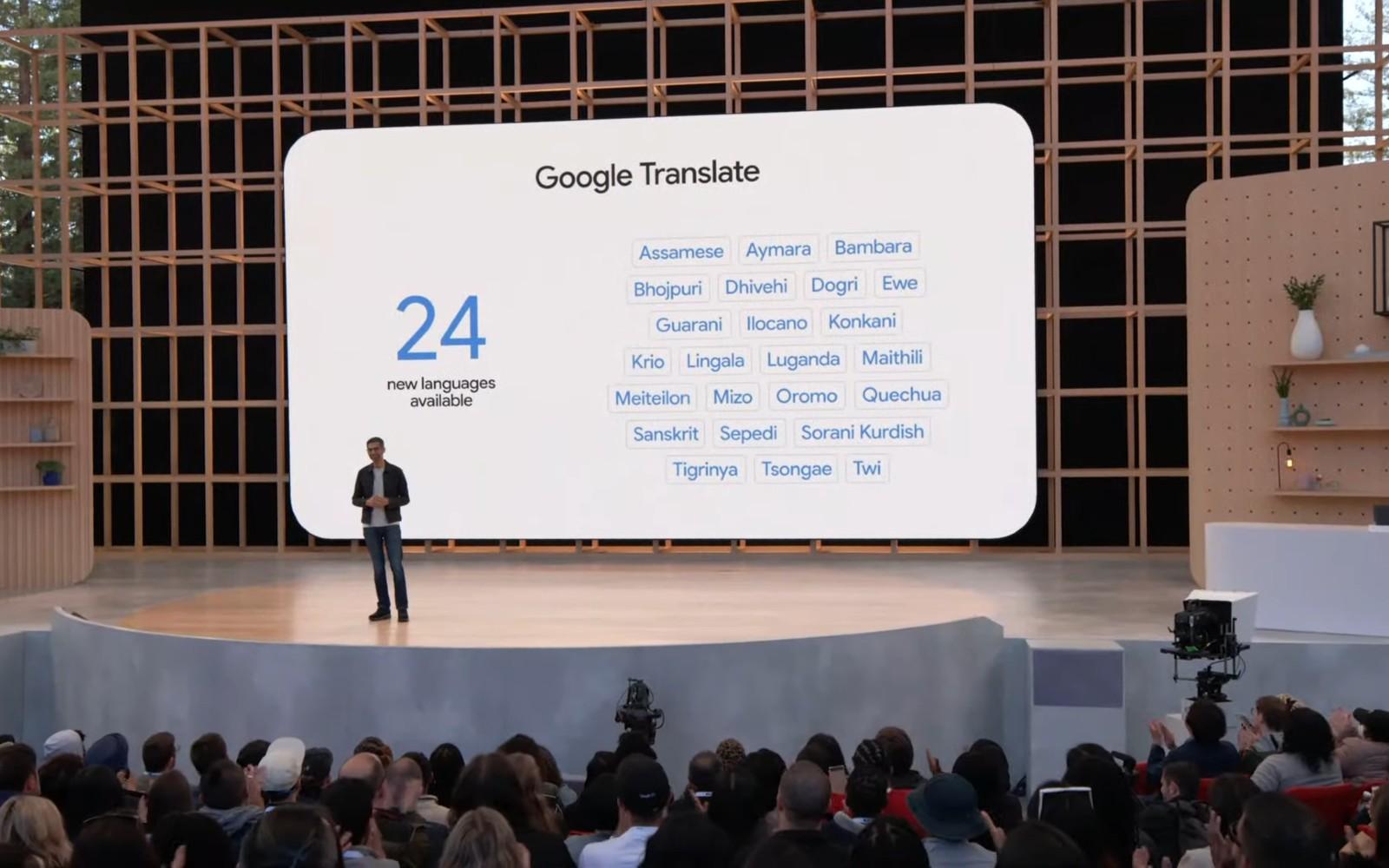 Google translate adds 24 new languages