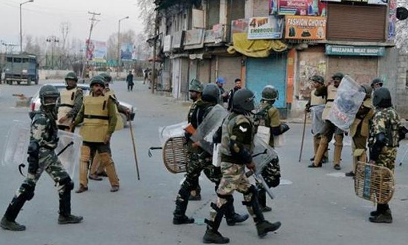یاسین ملک کی سزا کیخلاف مقبوضہ کشمیر میں مکمل ہڑتال