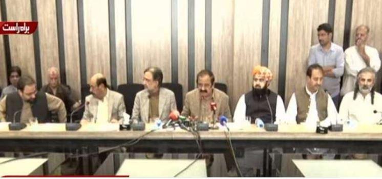 اس فتنے کو یہیں پر روکا جائے گا ۔ وزیر داخلہ رانا ثناء اللہ کی پریس کانفرنس