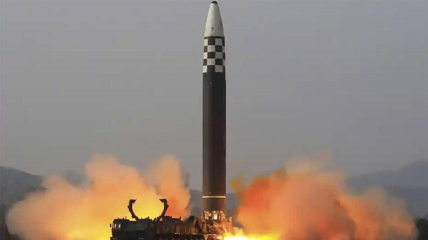 North Korea fires three ballistic missiles, one suspected ICBM