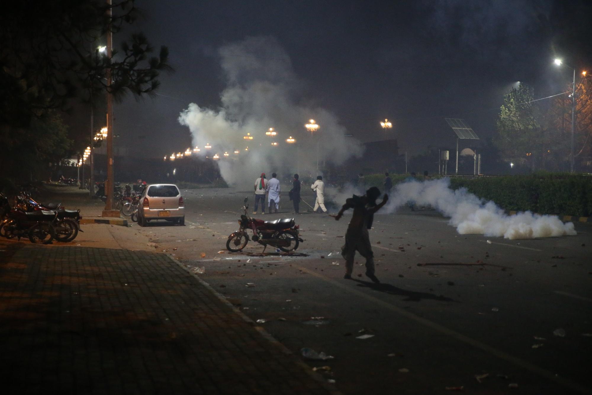 Riots in Islamabad: Police register cases against PTI leaders including Imran Khan, Asad Umar