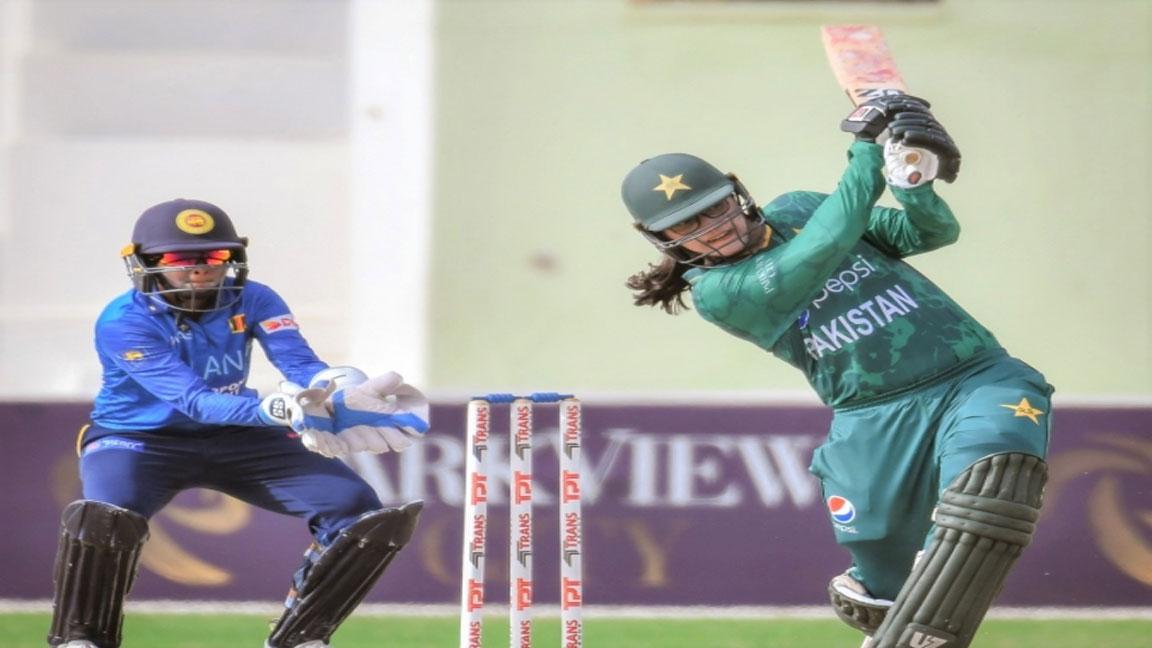 پاکستان اور سری لنکا ویمنز کے درمیان پہلا ون ڈے کرکٹ میچ کل کھیلا جائے گا