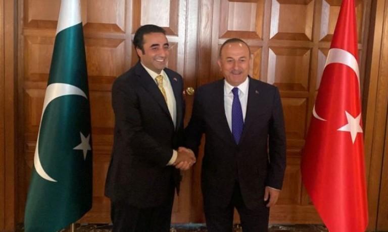 Pakistan, Turkey FMs discuss promotion of bilateral ties