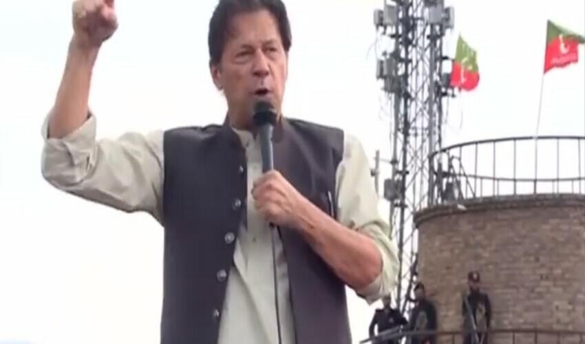 Immediate elections is only solution to end this "Imported Government": Imran Khan