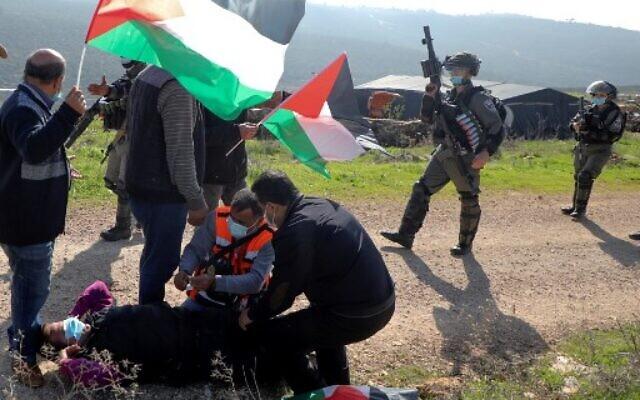 Palestinian martyred by Israeli  police in Jerusalem Old City