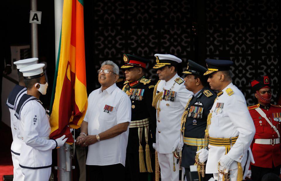 Sri Lanka president vows to finish term