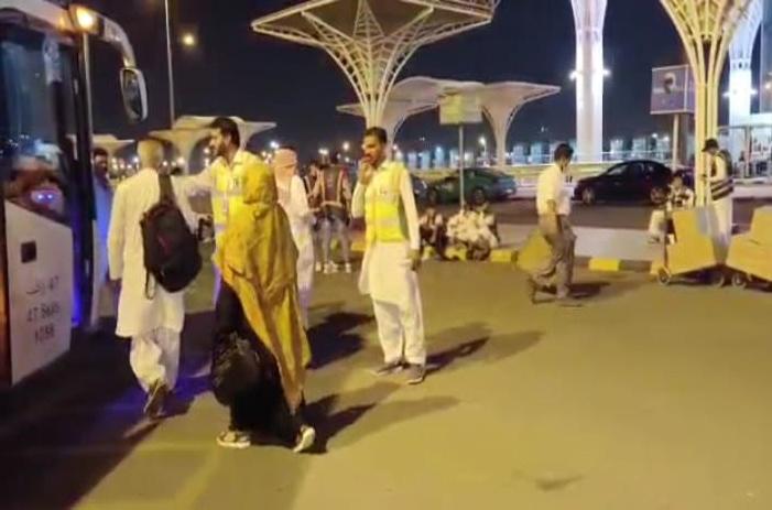 Over 10 thousand Hajj pilgrims arrive in Madina