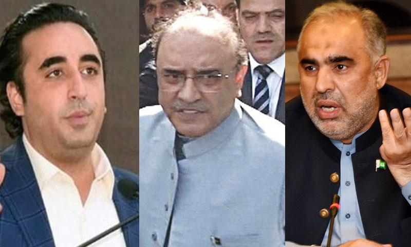 بلاول ایک ارب 60 کروڑ، آصف زرداری 71، اسد قیصر 8 کروڑ کا مالک
