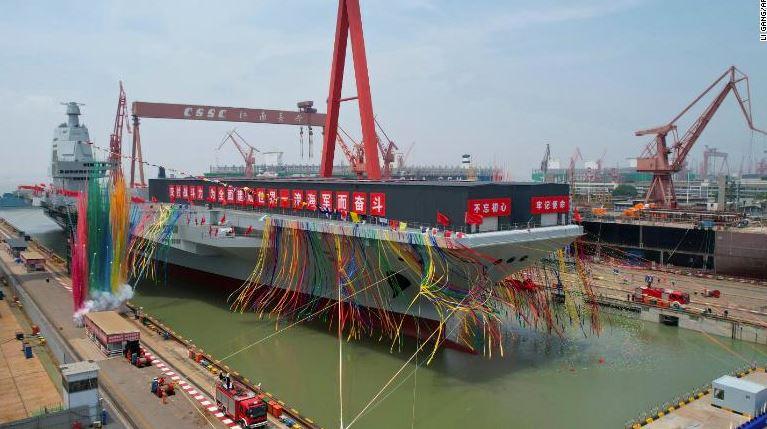 China rolls out third, most advanced aircraft carrier