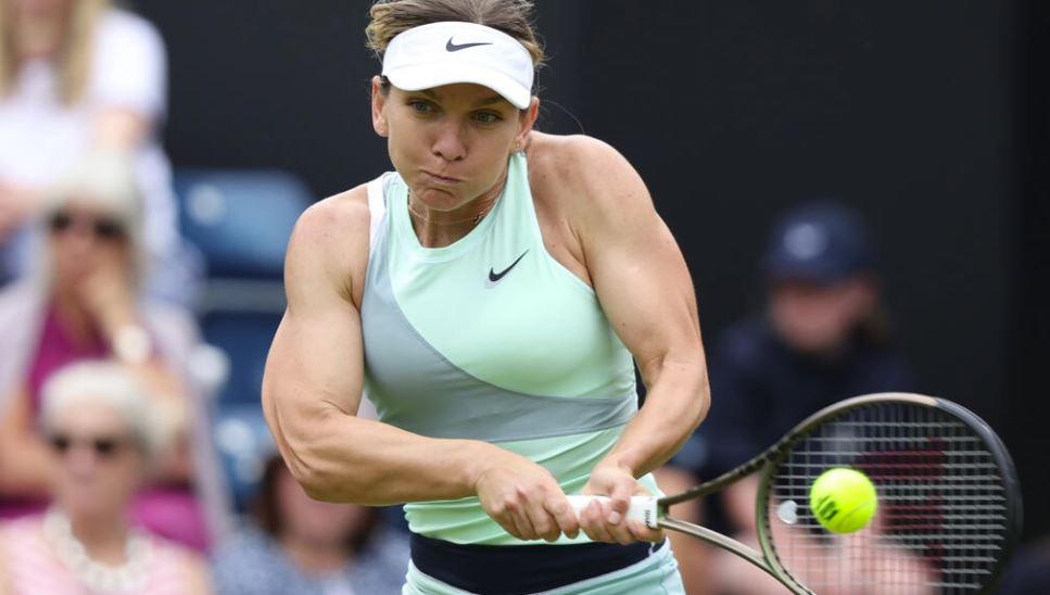 Ex-Wimbledon champion Halep reaches Birmingham semi-finals