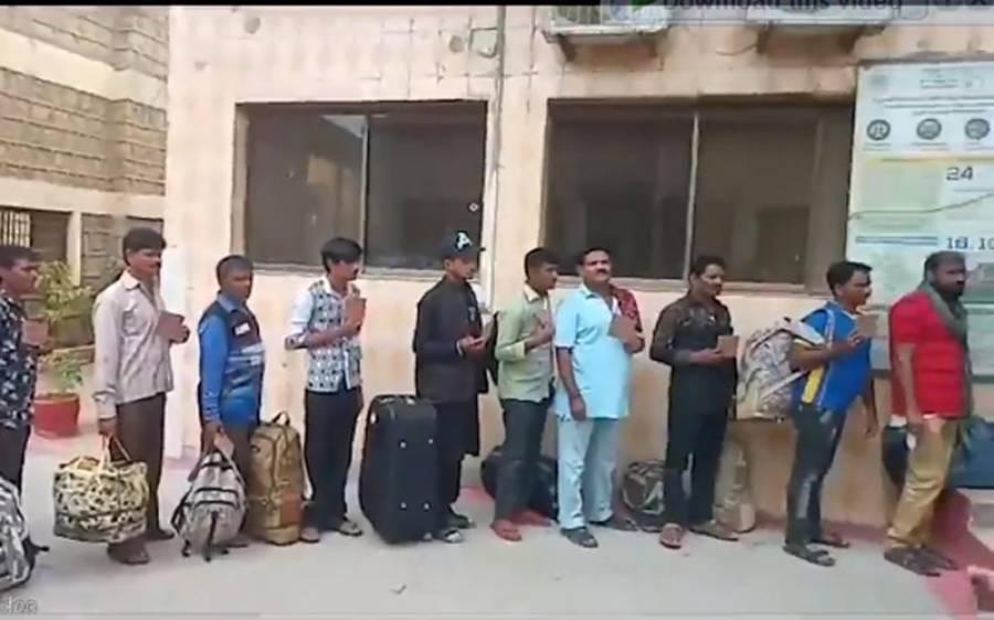 پاکستان نے جذبہ خیرسگالی کے تحت 20 بھارتی ماہی گیر رہا کردیے