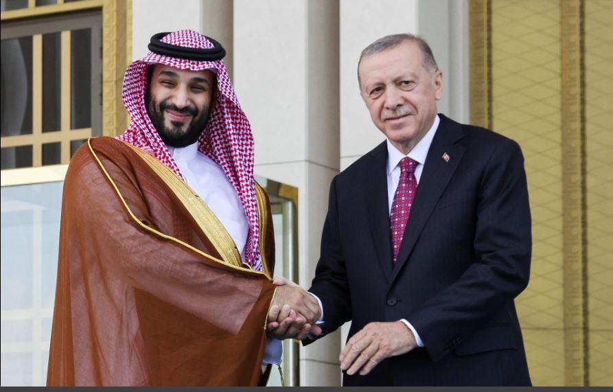Saudi crown prince, Turkey president meet with 'full normalisation' in sights