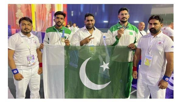 Pakistanis win 2 silver medals in fourth Mas-Wrestling World Championship