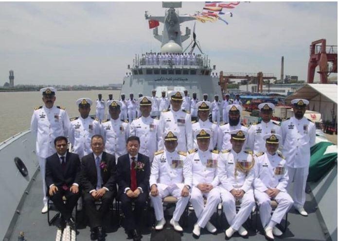 Pakistan Navy gets 2nd Type 054 A/P frigate from China