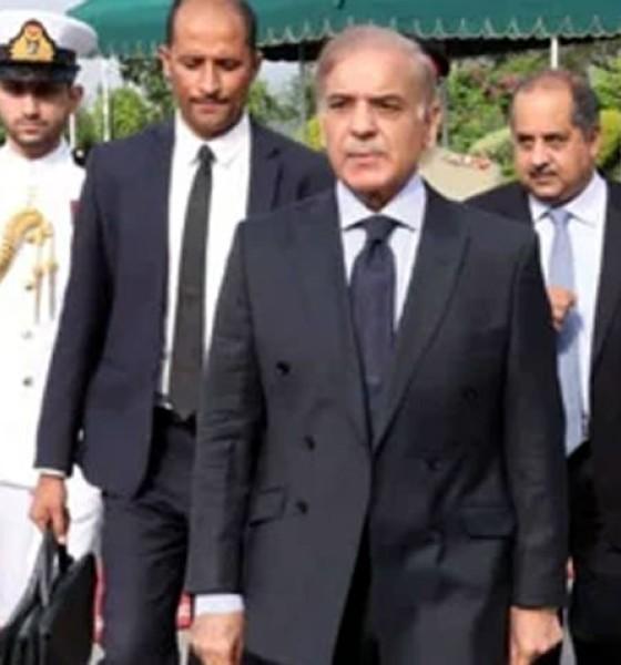 PM Shehbaz in Karachi on a day long visit